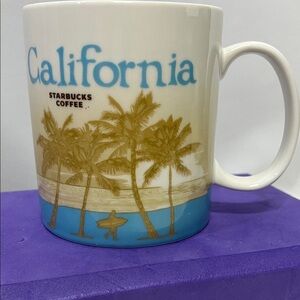 Starbucks California Collector Series Mug - Palm Tree 16 fl oz NWOT